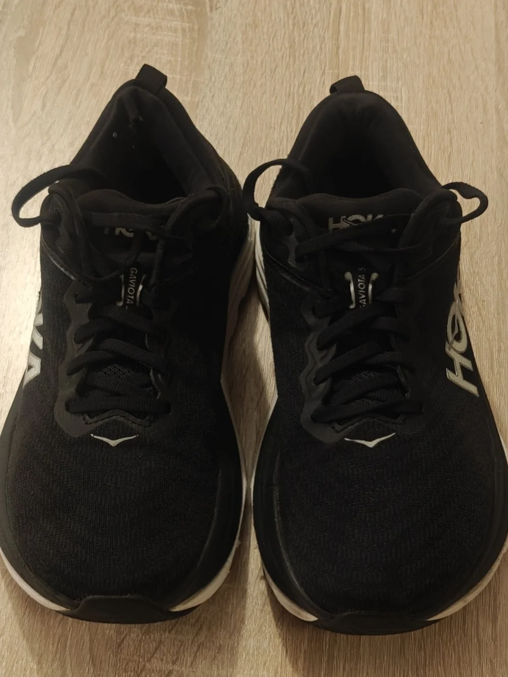 Hoka One One Gaviota 5 Black Women’s 7.5B Running Shoes Stability Sneakers